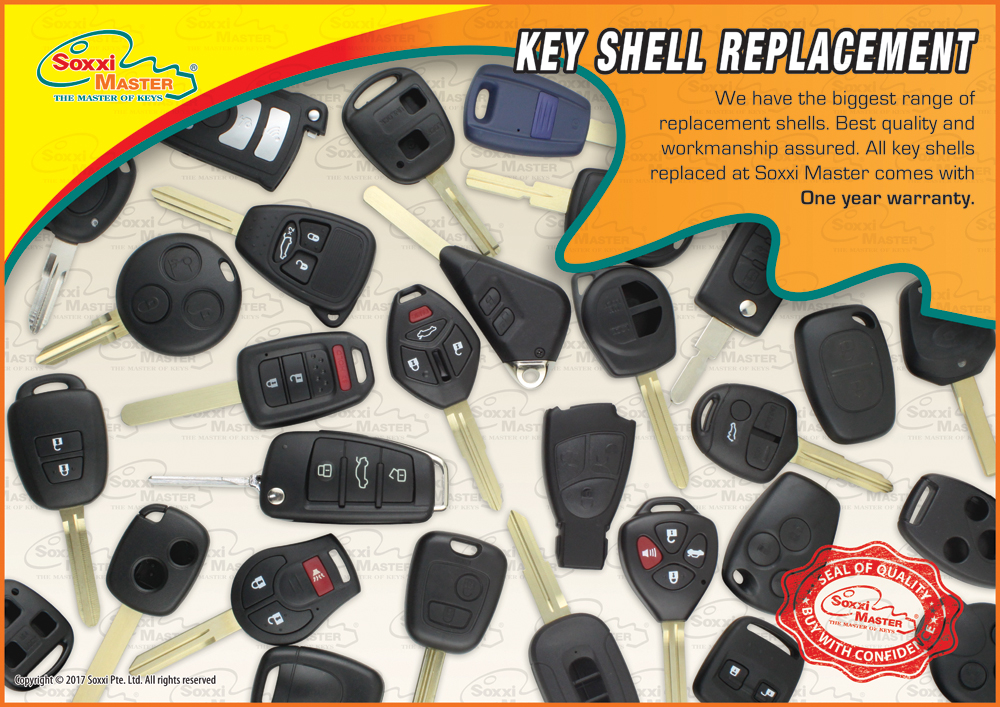 Car Remote Key Shells Replacement - Soxxi Master