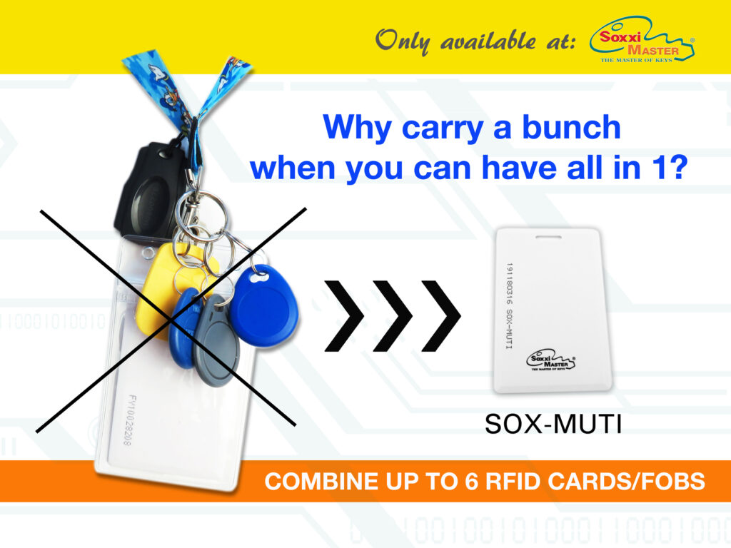 All in one RFID key