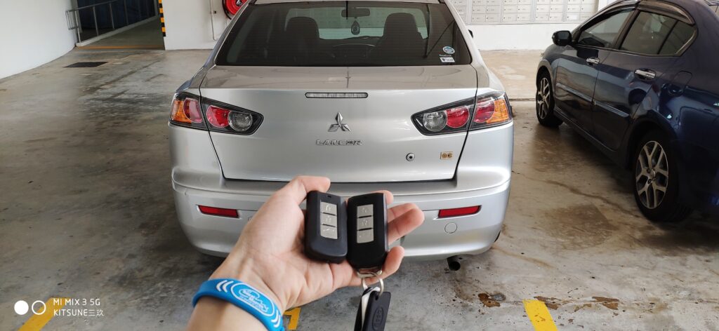 duplicate mitsubishi keyless fob