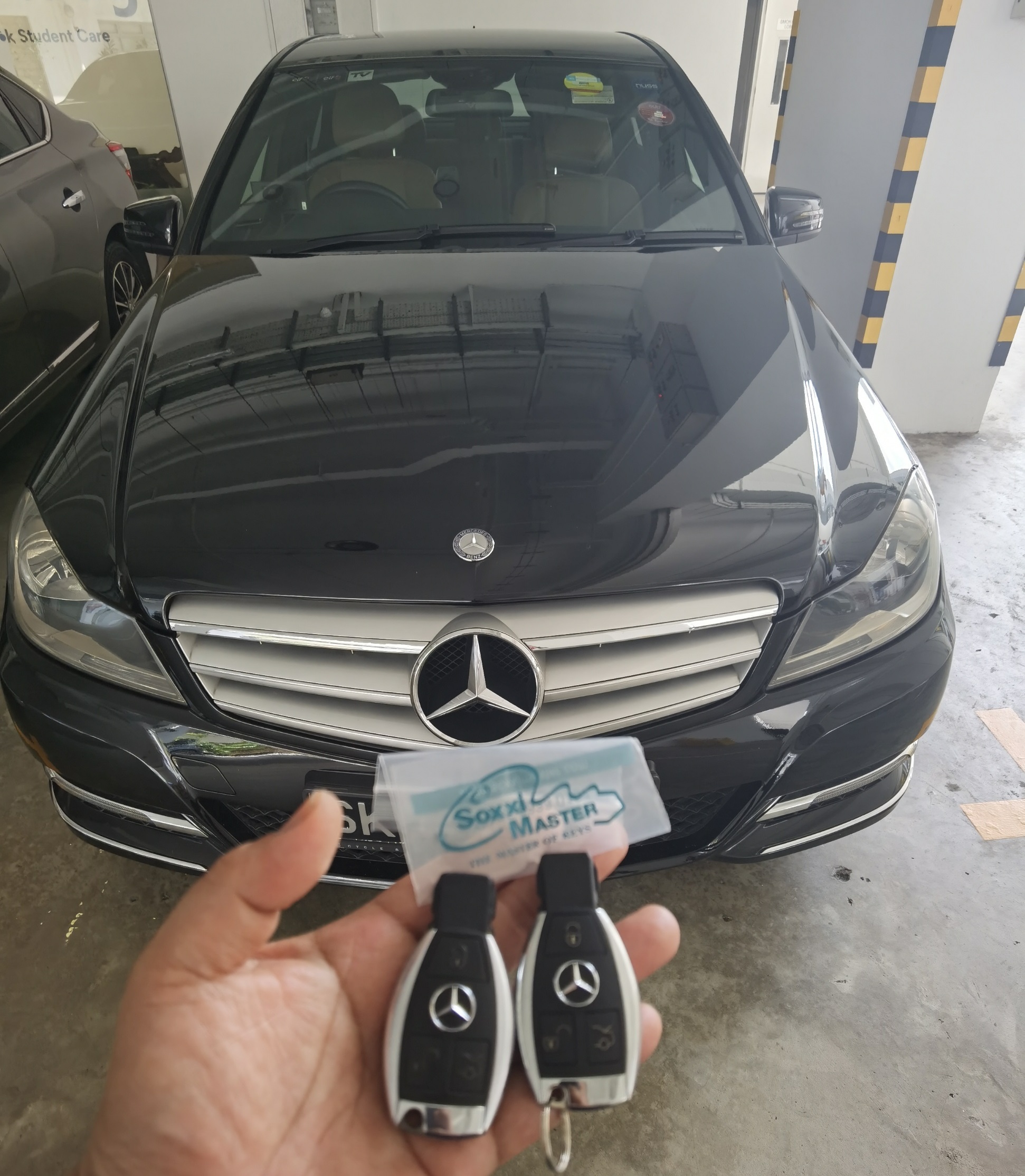 Duplicate Mercedes key