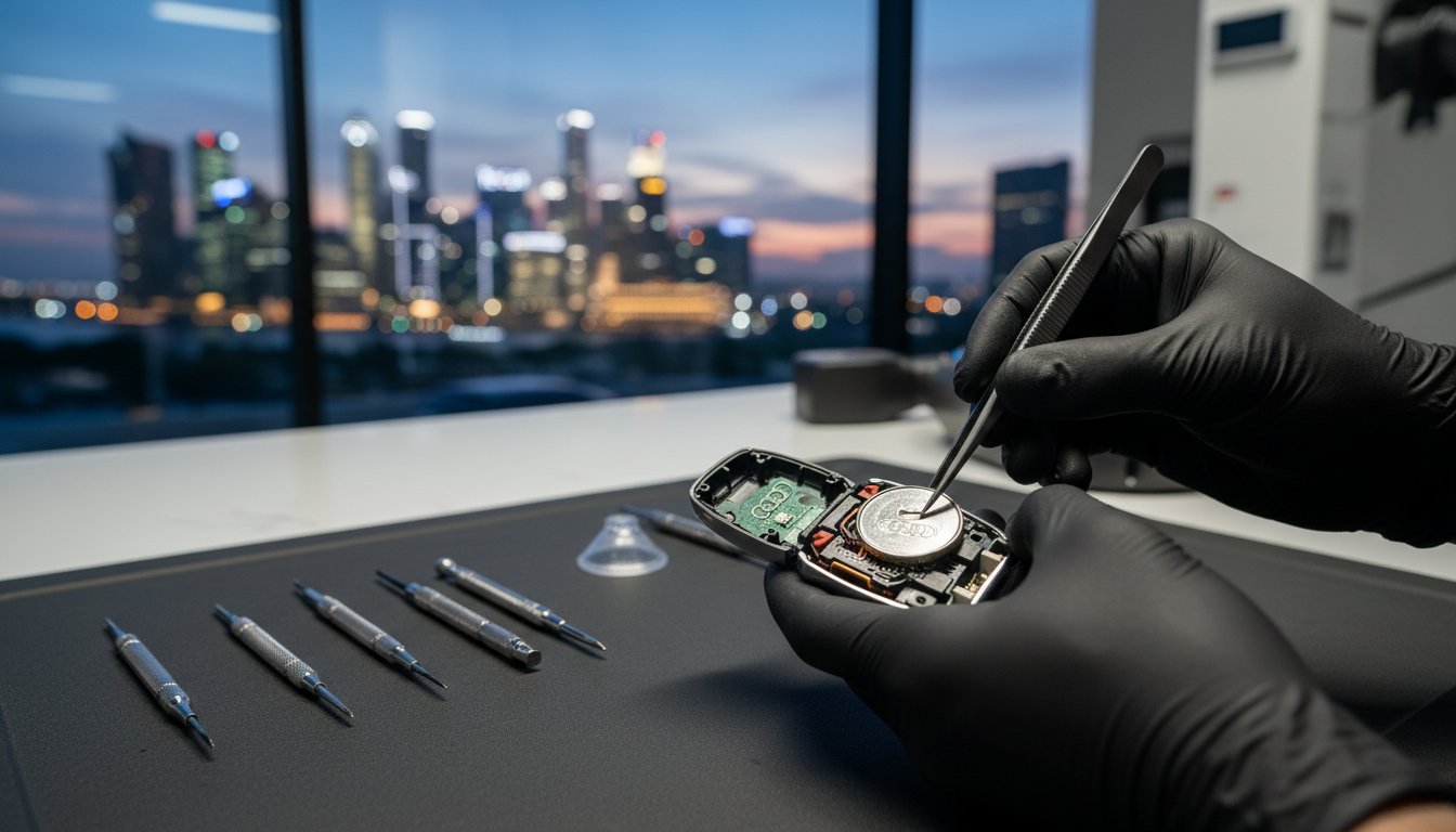 Audi Key Fob Battery Replacement in Singapore: A Professional Specialist’s Guide (2026)