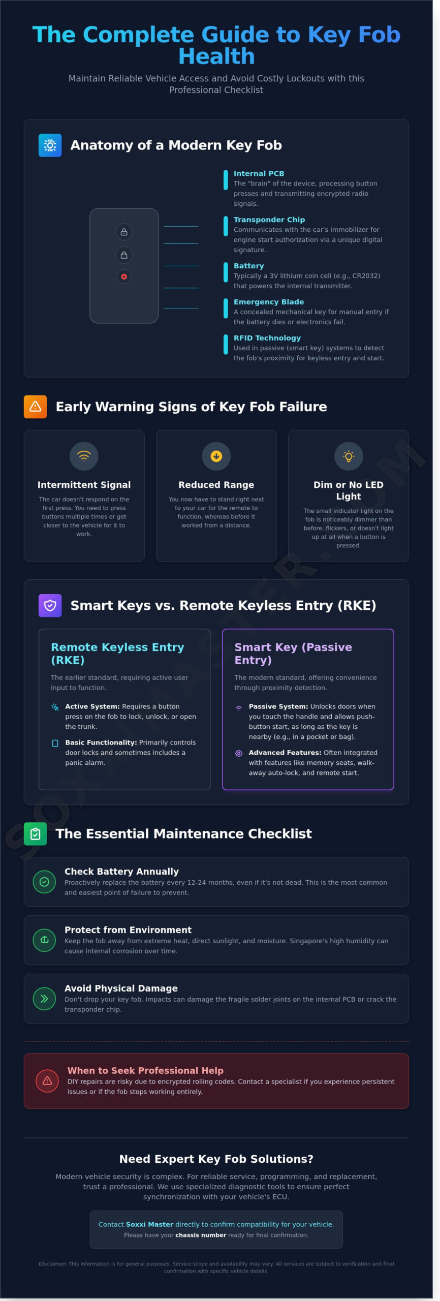 Key Fob Maintenance and Troubleshooting: A Professional Checklist for 2026