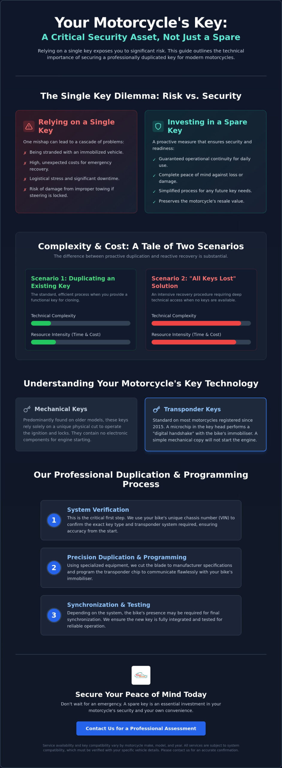 Get a Second Key for My Motorcycle: A Professional Guide (2026)