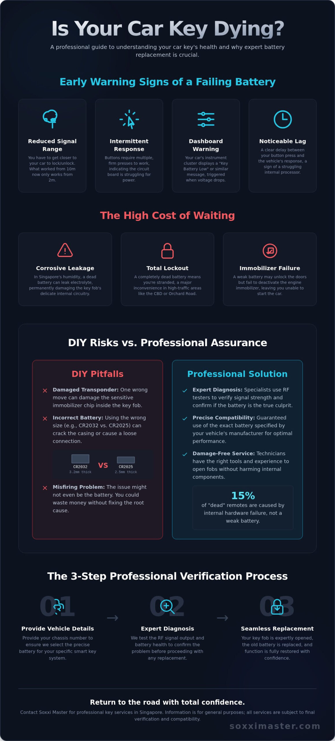 Car Key Battery Replacement Near Me: A Professional Guide for Singapore Drivers