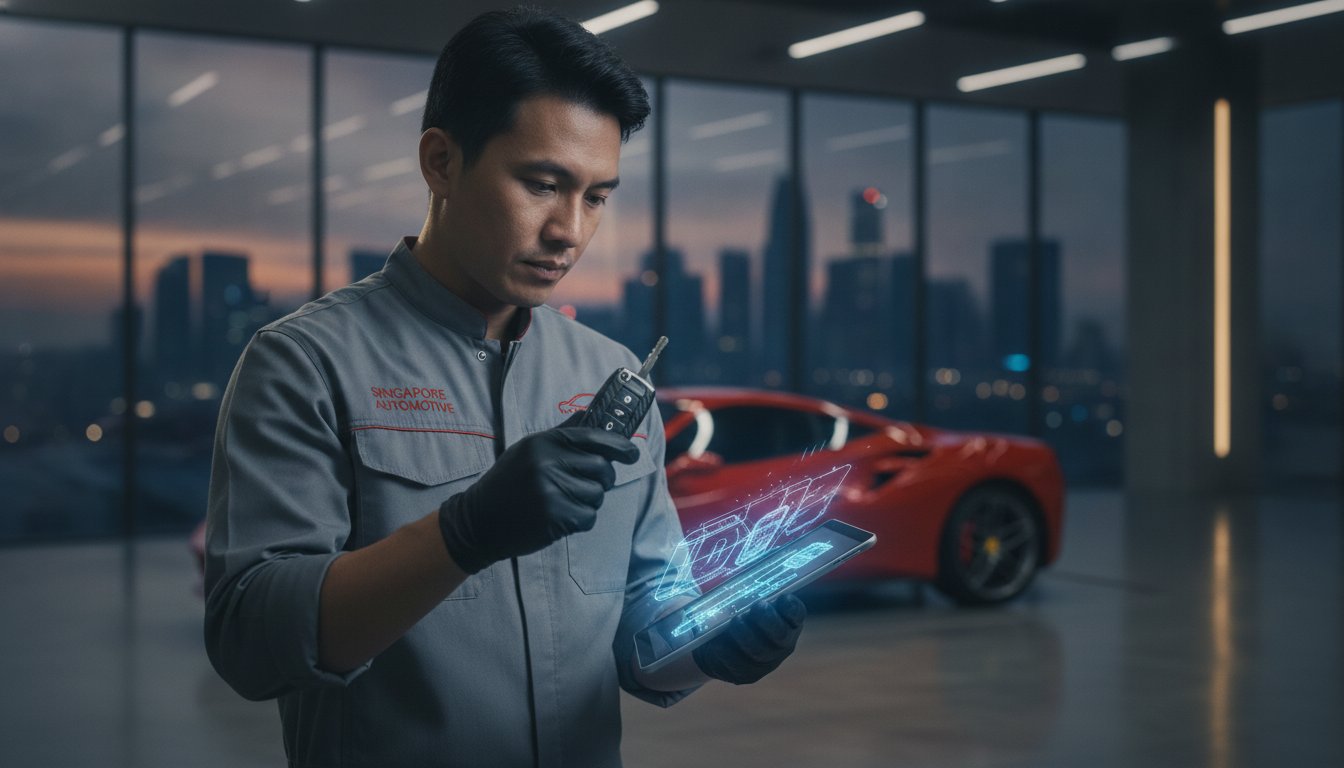 Ferrari 488 Key Duplication & Replacement: A Specialist Singapore Guide