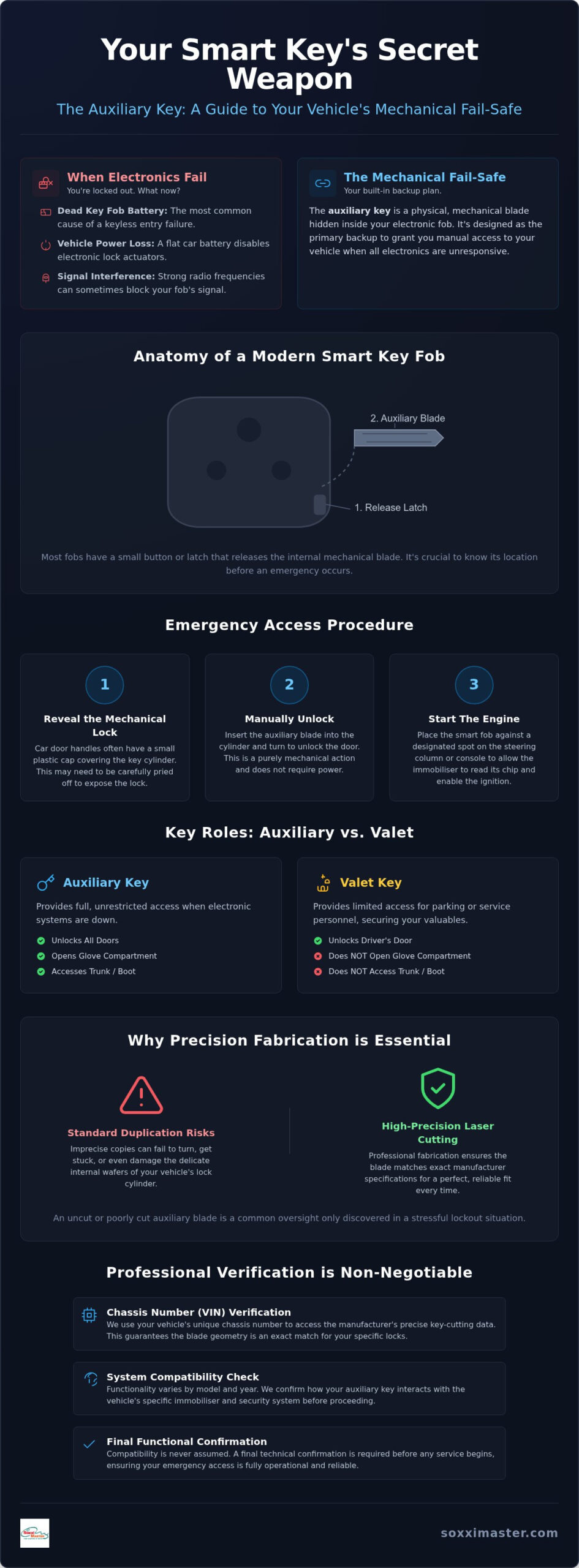 Guide to Auxiliary Keys for Modern Vehicles in Singapore