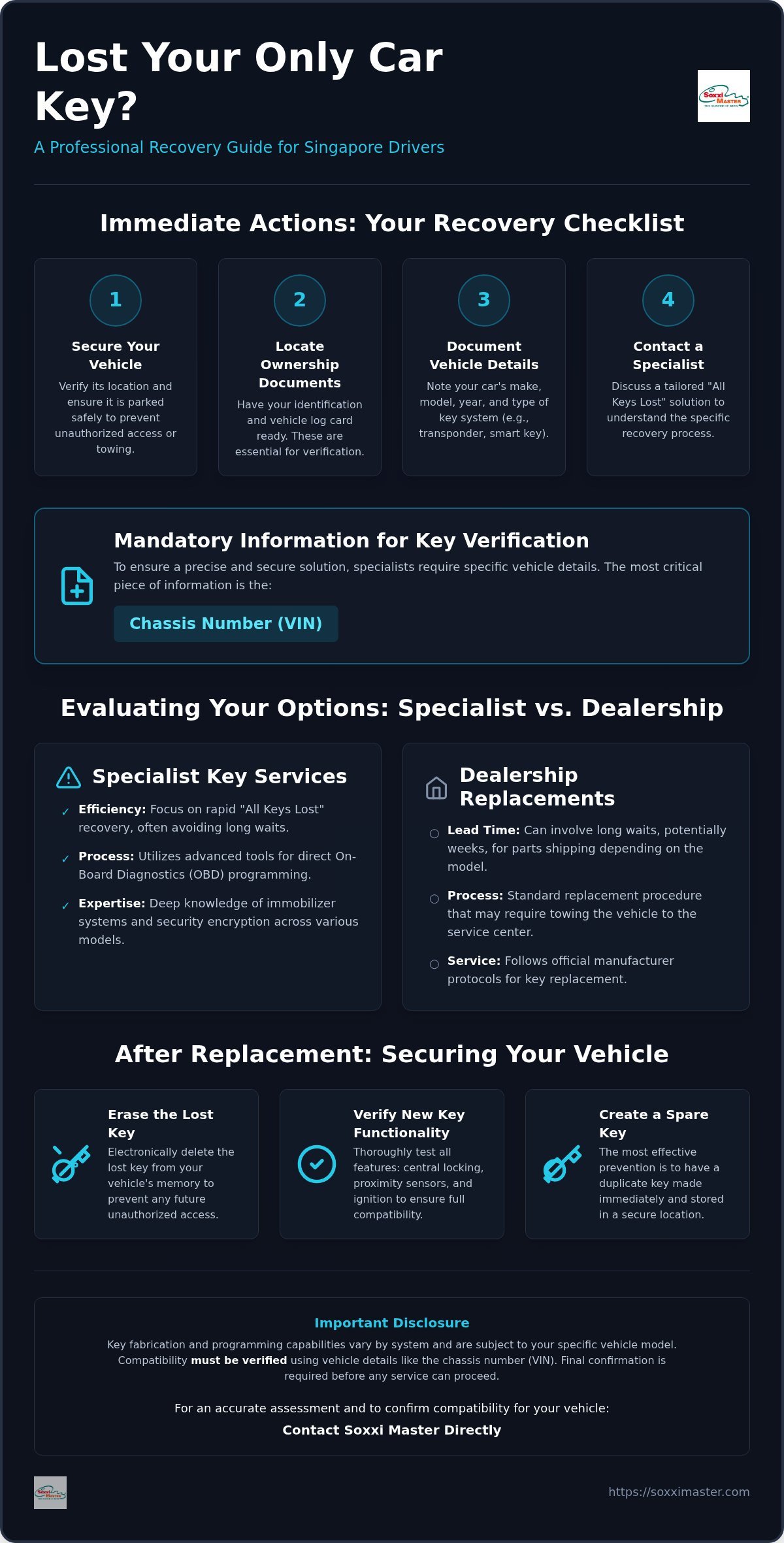 Lost My Only Car Key? Your Emergency Recovery Checklist for Singapore (2026)