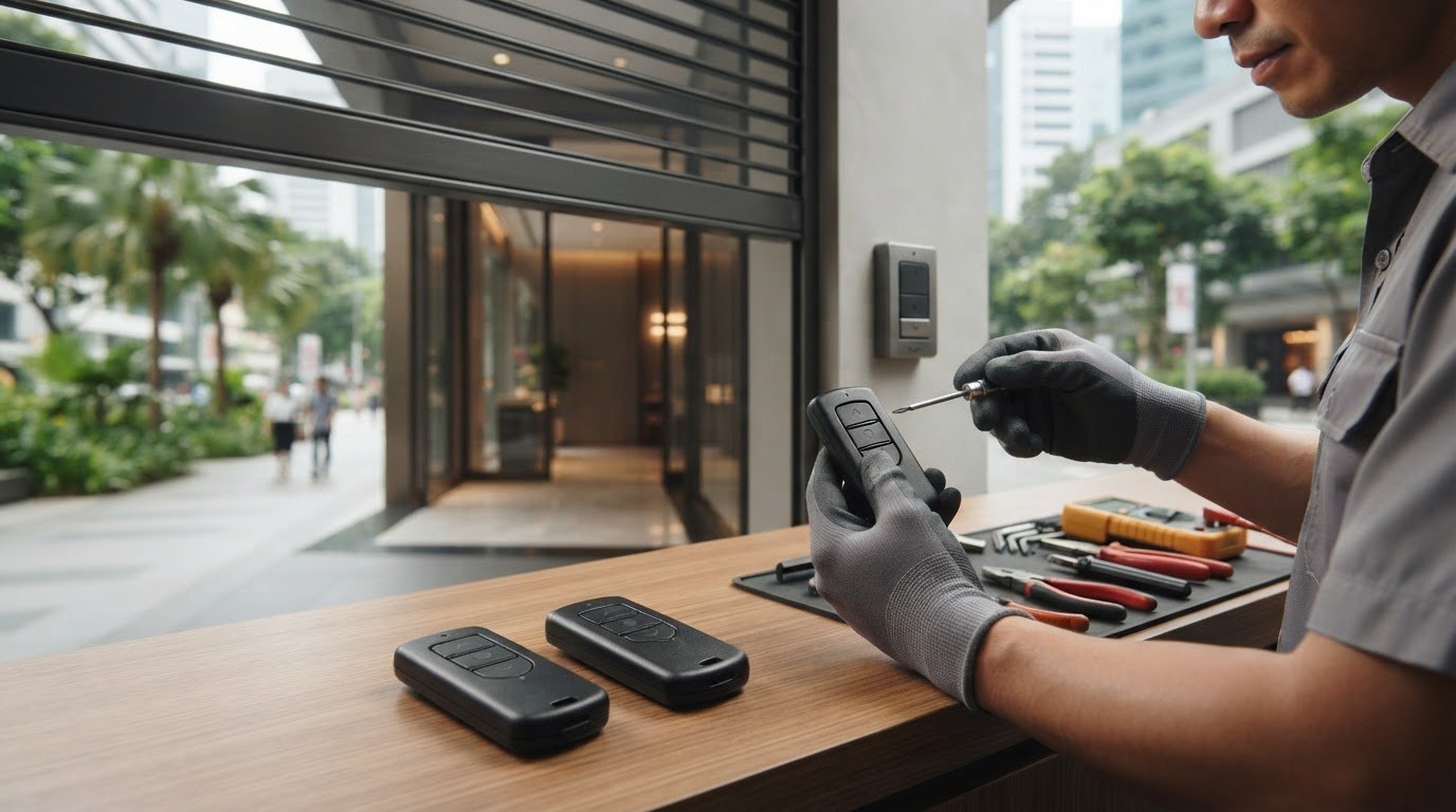 Roller Shutter Remote Duplication in Singapore: How It Works
