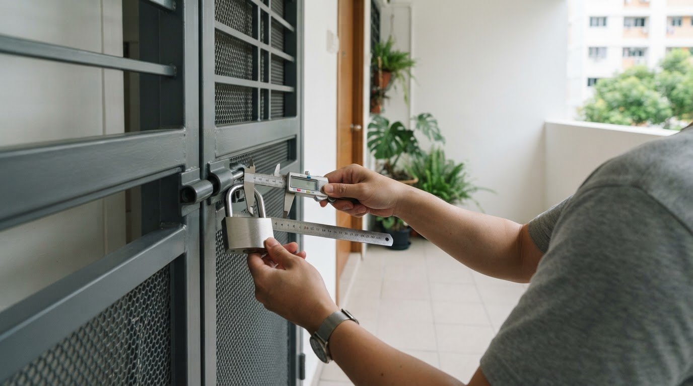 How to Choose an ABUS Padlock for an HDB Main Gate