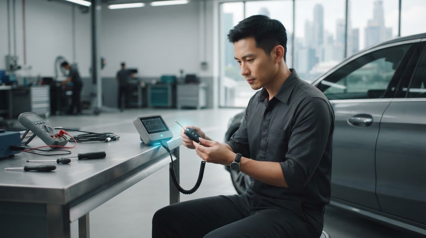 Car Key Replacement and Programming Choices in Singapore