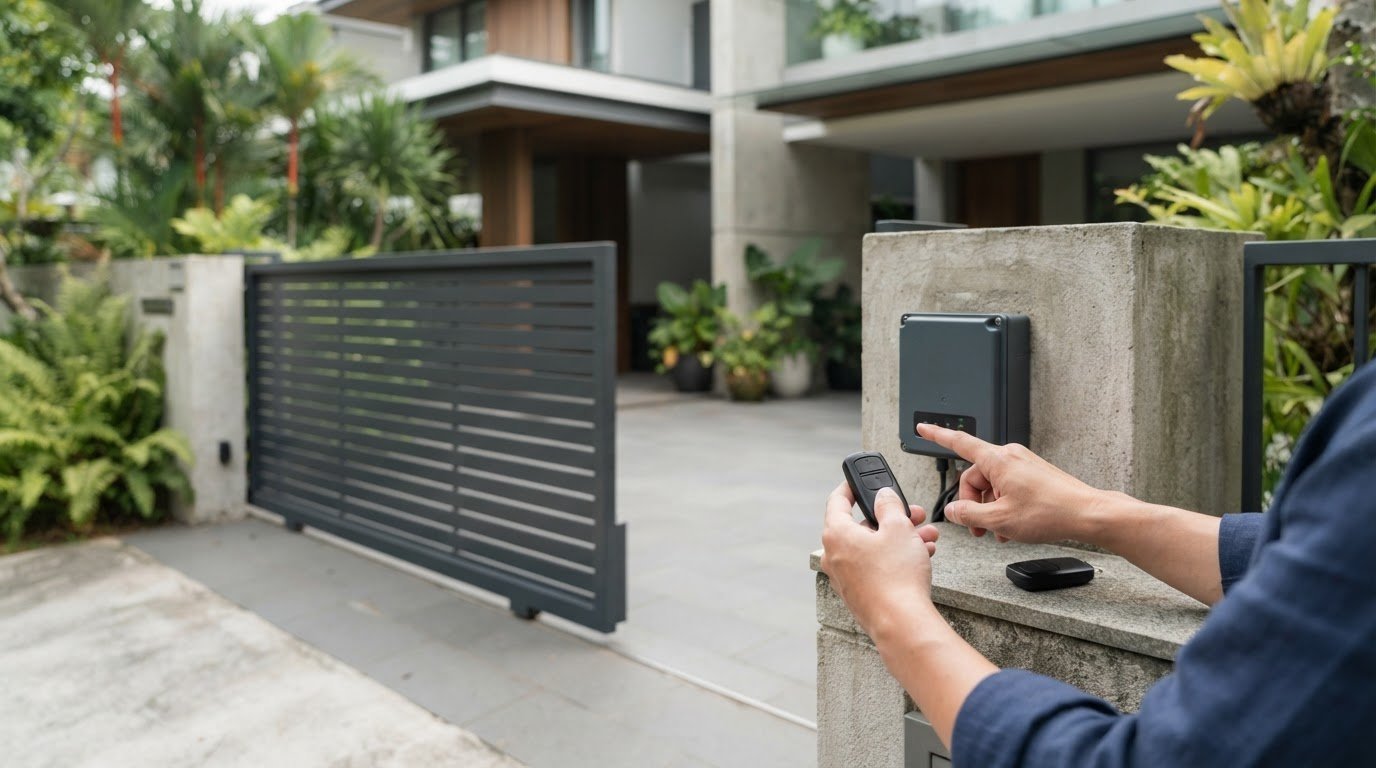 How to Program a Sliding Gate Remote and Register It